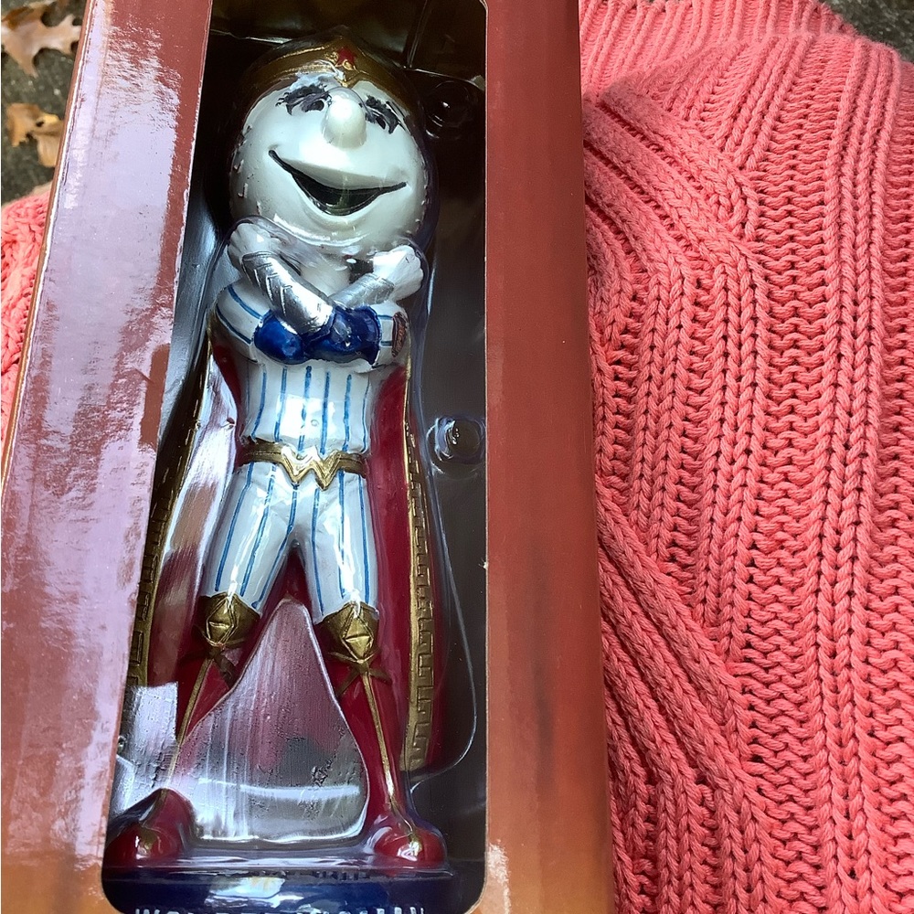 Mrs Mets as Wonder Woman Bobblehead